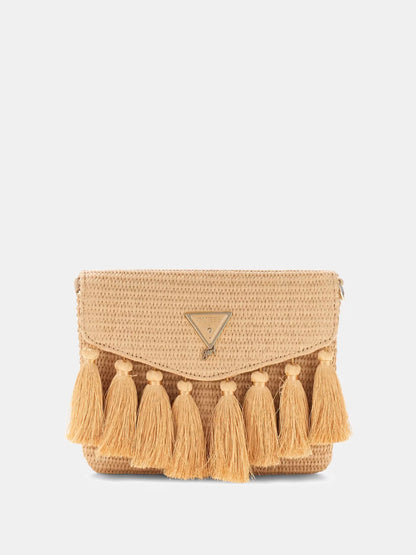 GUESS MINI RAFFIA BAG