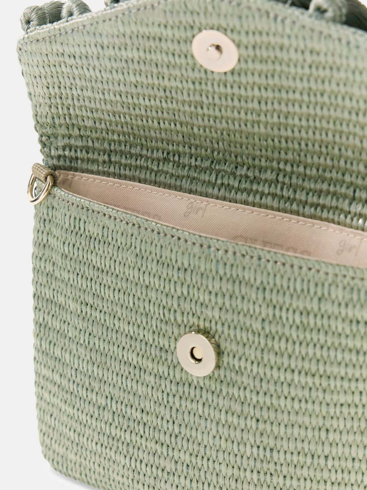 GUESS KIDS MINI RAFFIA BAG