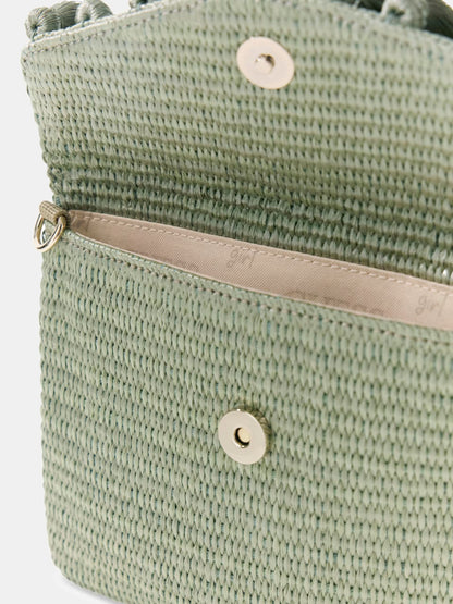 GUESS KIDS MINI RAFFIA BAG
