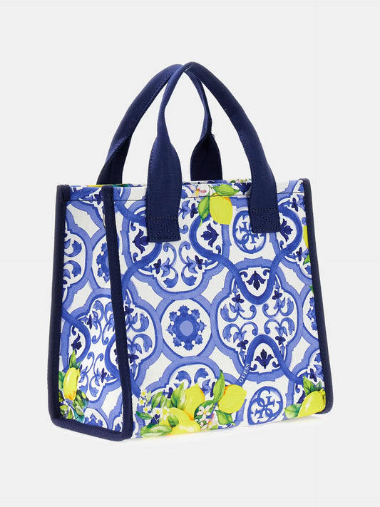 GUESS COTTON BEACH BAG