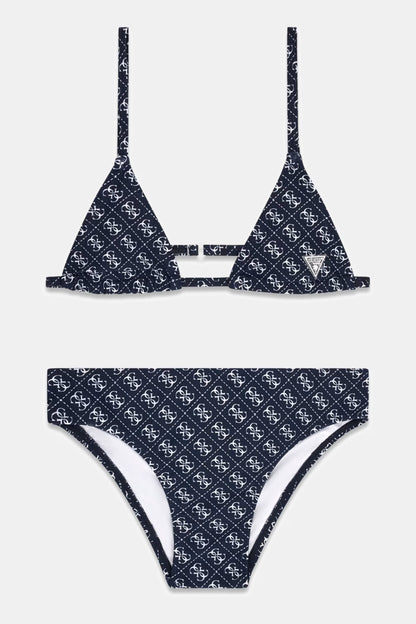 GUESS KIDS 4G LOGO BIKINI