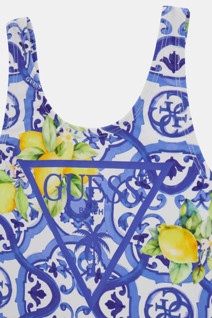 GUESS KIDS AMALFI COAST PRINT SWIMWEAR
