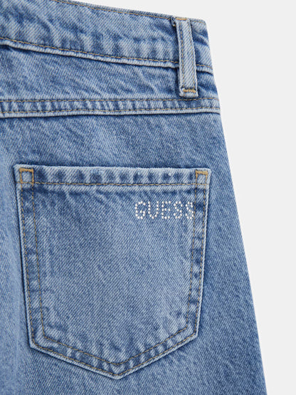 GUESS KIDS 90S FIT RIGID DENIM PANTS