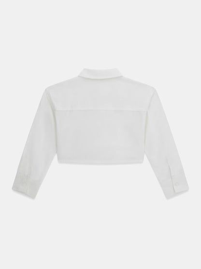 GUESS KIDS BOXY POPLIN SHIRT