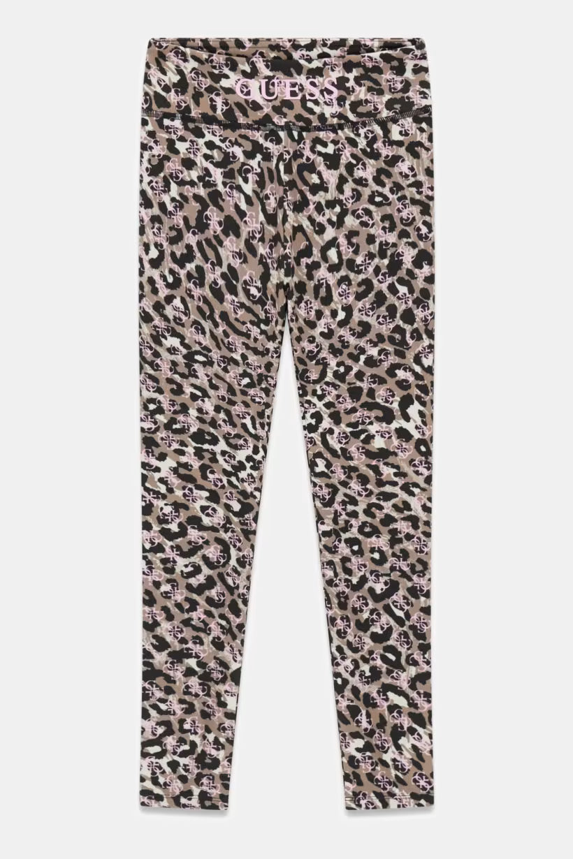 GUESS KIDS ANIMAL PRINT LEGGINGS