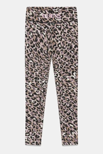 GUESS KIDS ANIMAL PRINT LEGGINGS