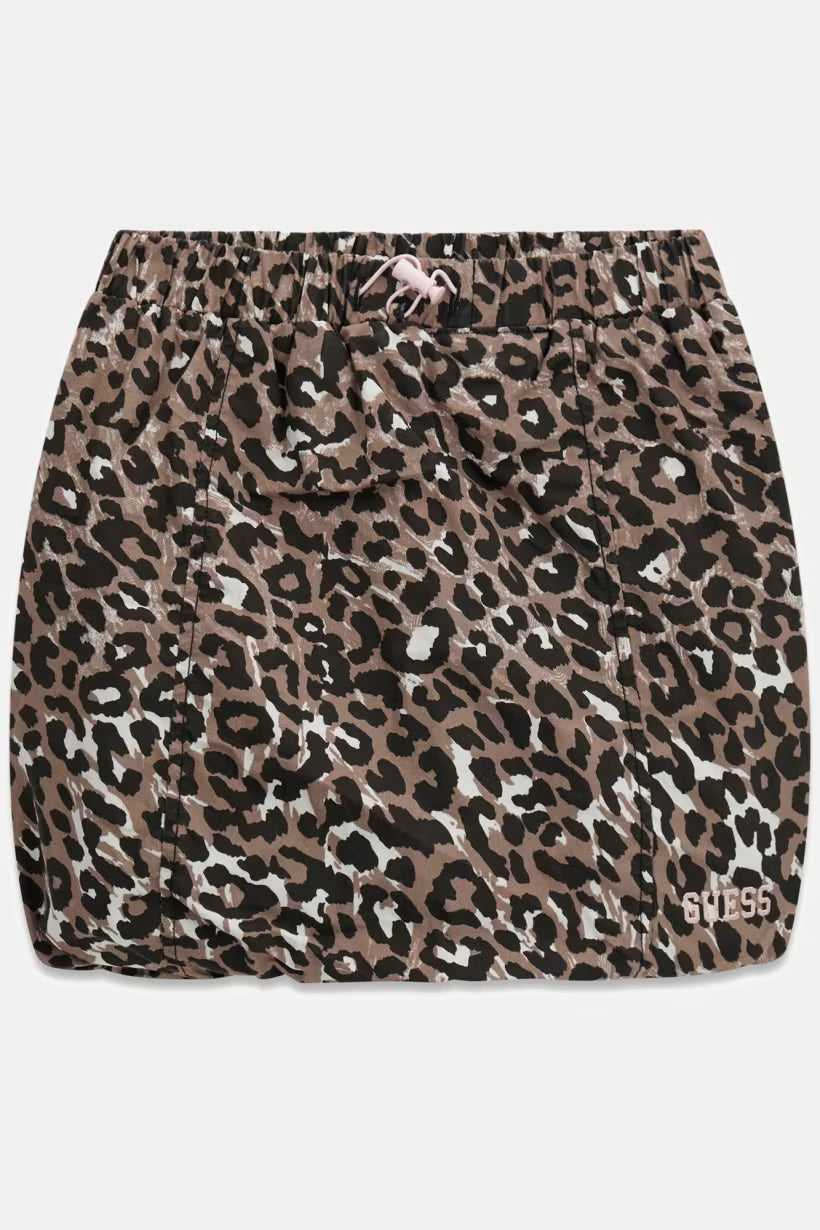 GUESS KIDS POPLIN BALLOON MINI SKIRT