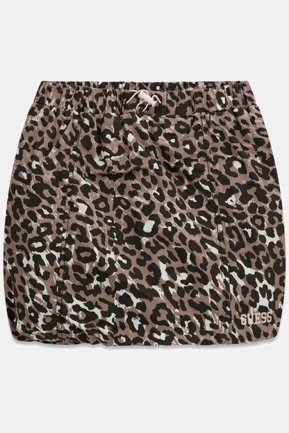 GUESS KIDS POPLIN BALLOON MINI SKIRT
