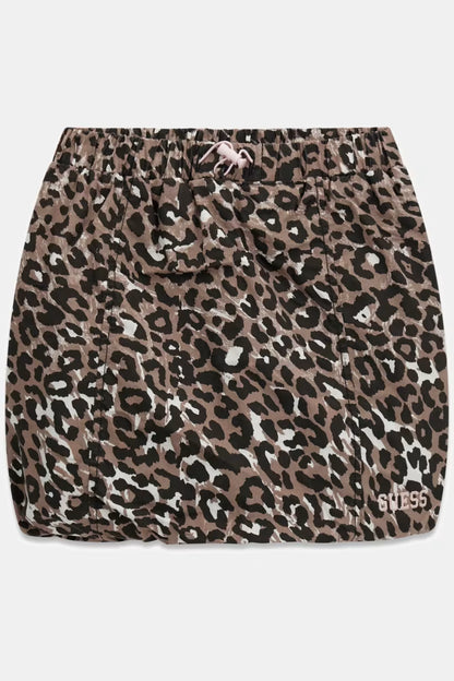 GUESS KIDS POPLIN BALLOON MINI SKIRT