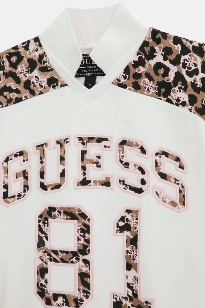 GUESS KIDS GIRLS COTTON JERSEY T SHIRT