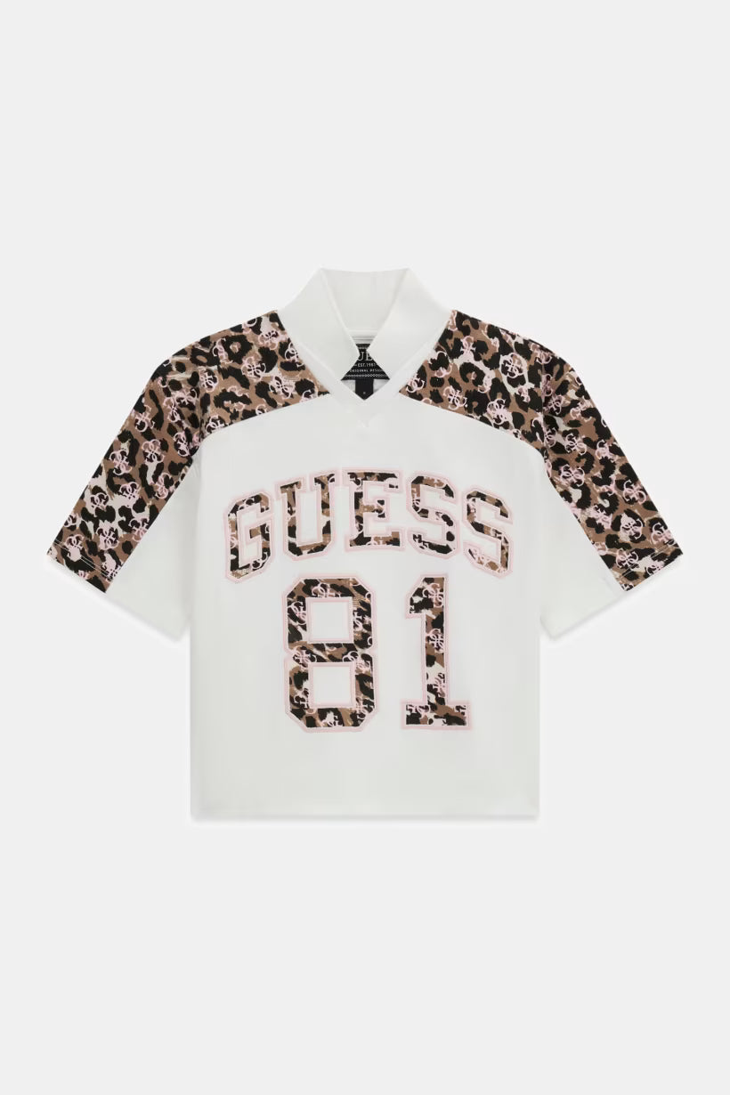 GUESS KIDS GIRLS COTTON JERSEY T SHIRT