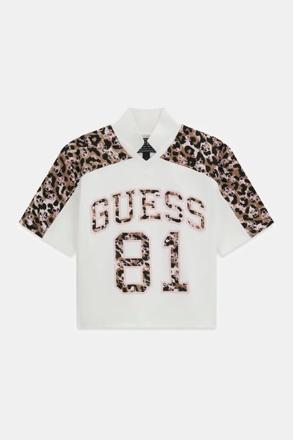 GUESS KIDS GIRLS COTTON JERSEY T SHIRT