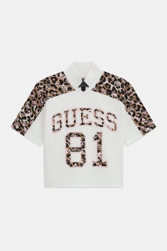 GUESS KIDS GIRLS COTTON JERSEY T SHIRT