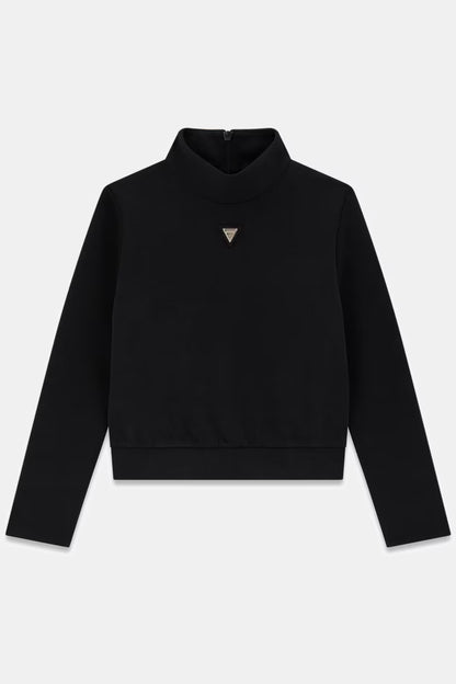 GUESS KIDS GIRLS HIGH NECK SWEATSHIRT
