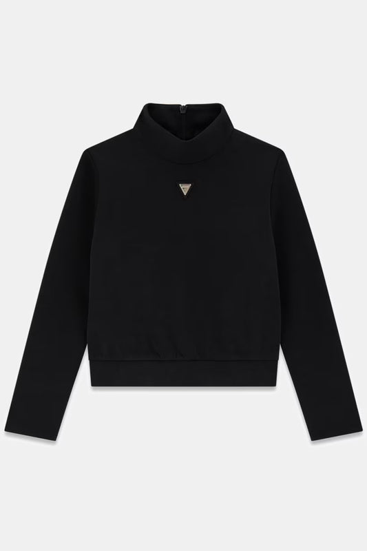 GUESS KIDS GIRLS HIGH NECK SWEATSHIRT
