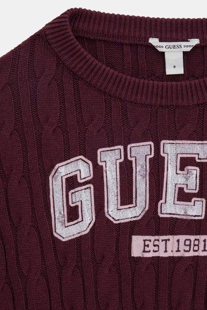 GUESS KIDS GIRLS KNITTED PULLOVER