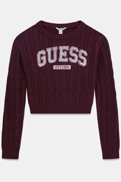 GUESS KIDS GIRLS KNITTED PULLOVER