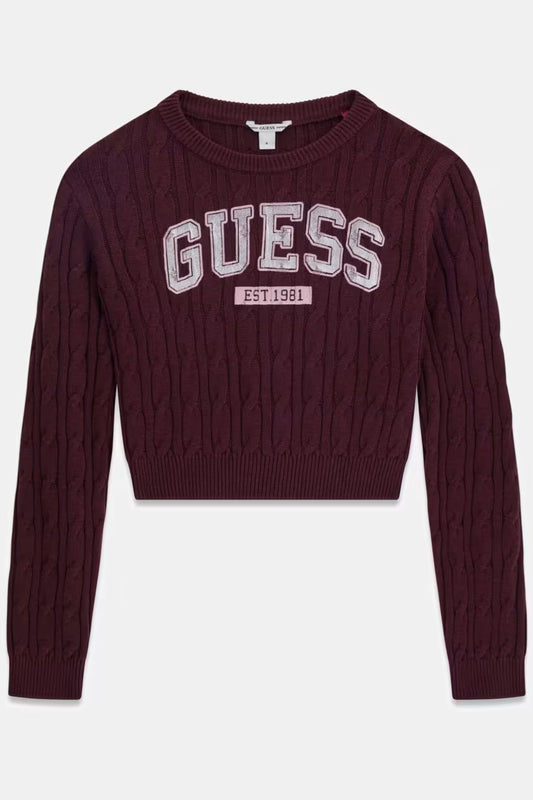 GUESS KIDS GIRLS KNITTED PULLOVER