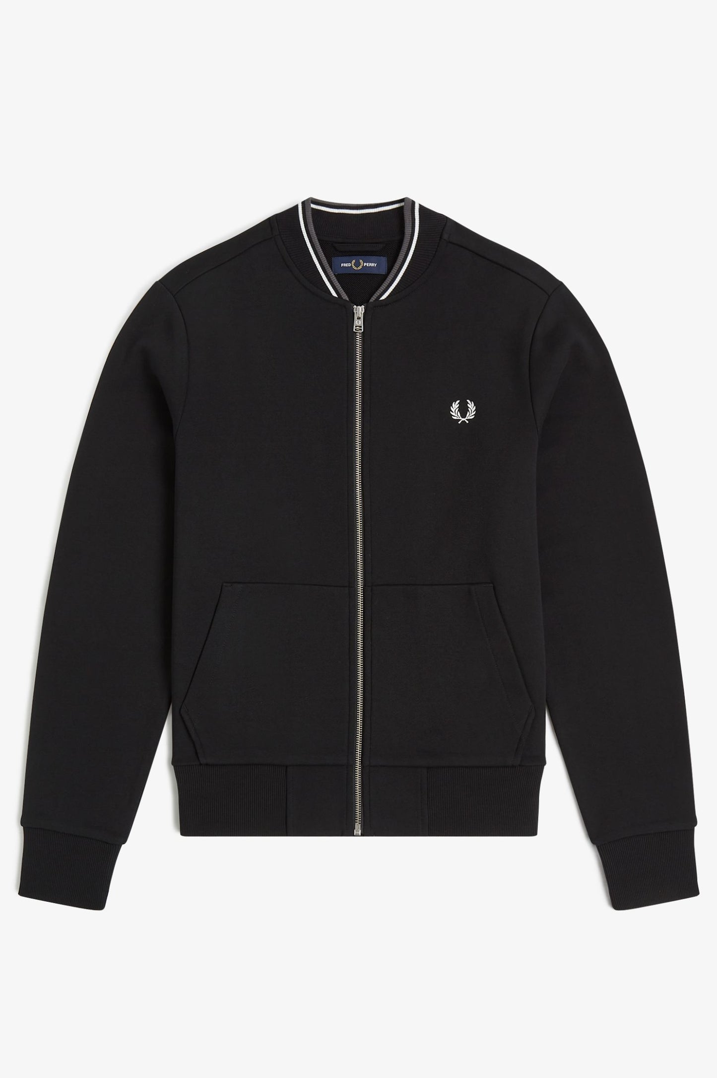 FRED PERRY ZIP THROUGH SWEATSHIRT