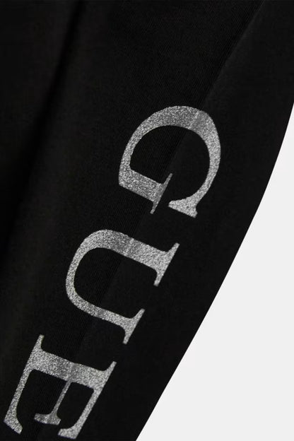 GUESS KIDS GLITTER LOGO LEGGINGS