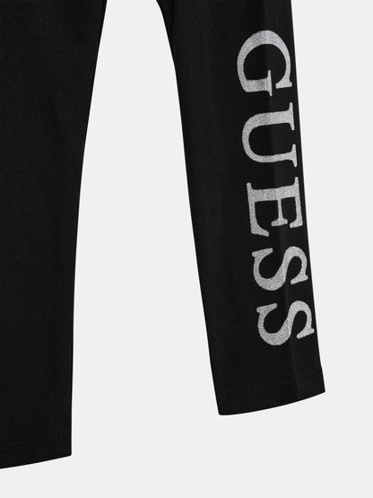 GUESS GIRLS EMBROIDERED LEGGINGS