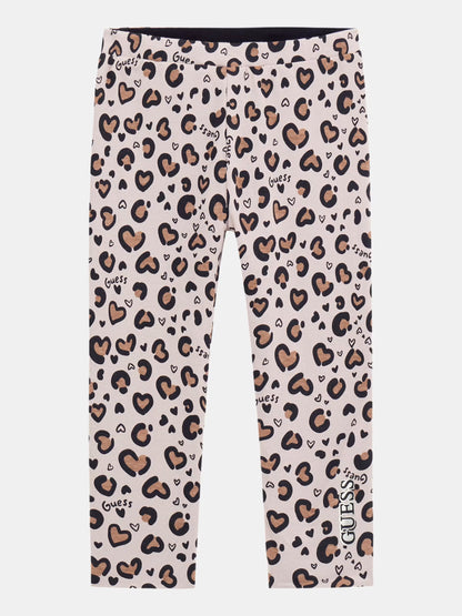 GUESS JEANS GIRLS REVERSIBLE LEGGINGS