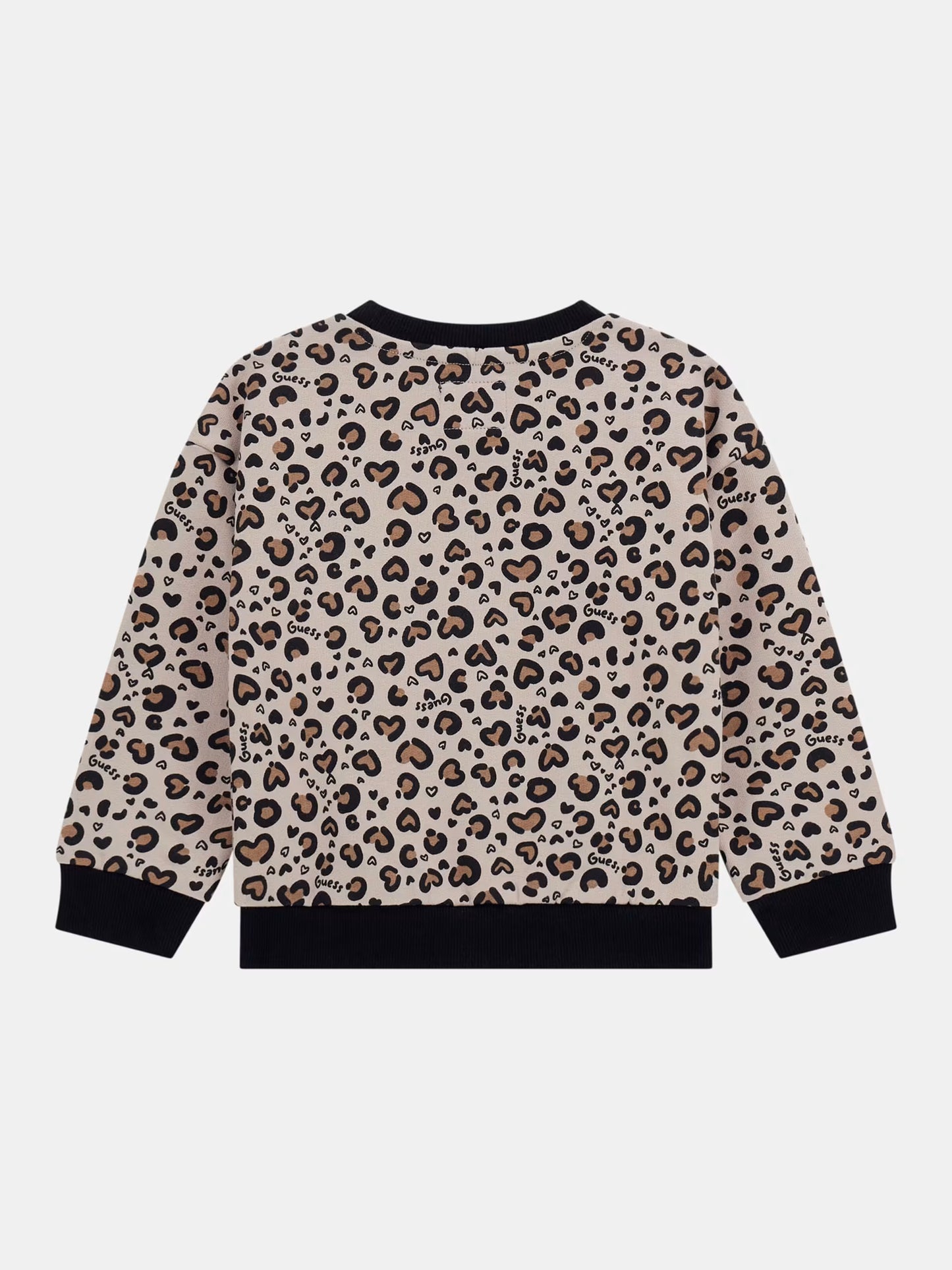 GUESS JEANS KIDS LEOPARD PRINT FOOTER