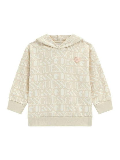 GUESS REPEAT LOGO HOODIE