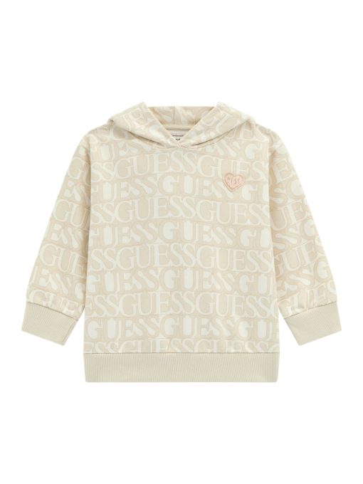 GUESS REPEAT LOGO HOODIE