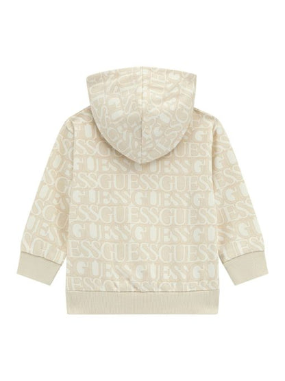 GUESS REPEAT LOGO HOODIE