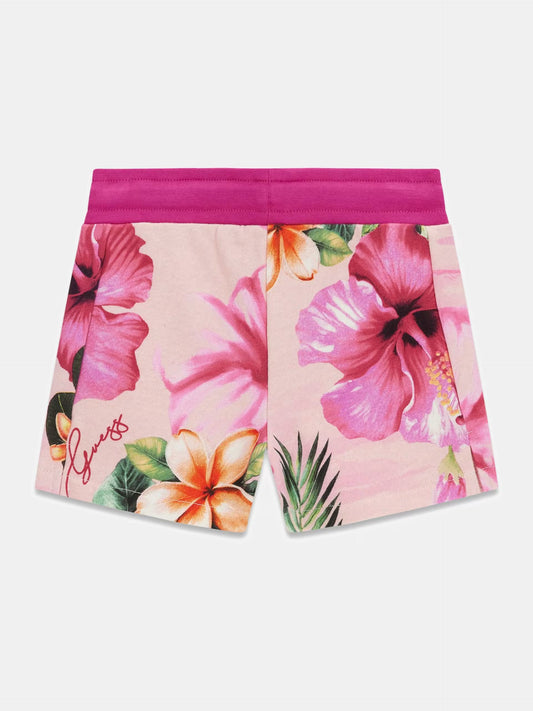 GUESS KIDS FRENCH TERRY MULTIPRINT SHORTS