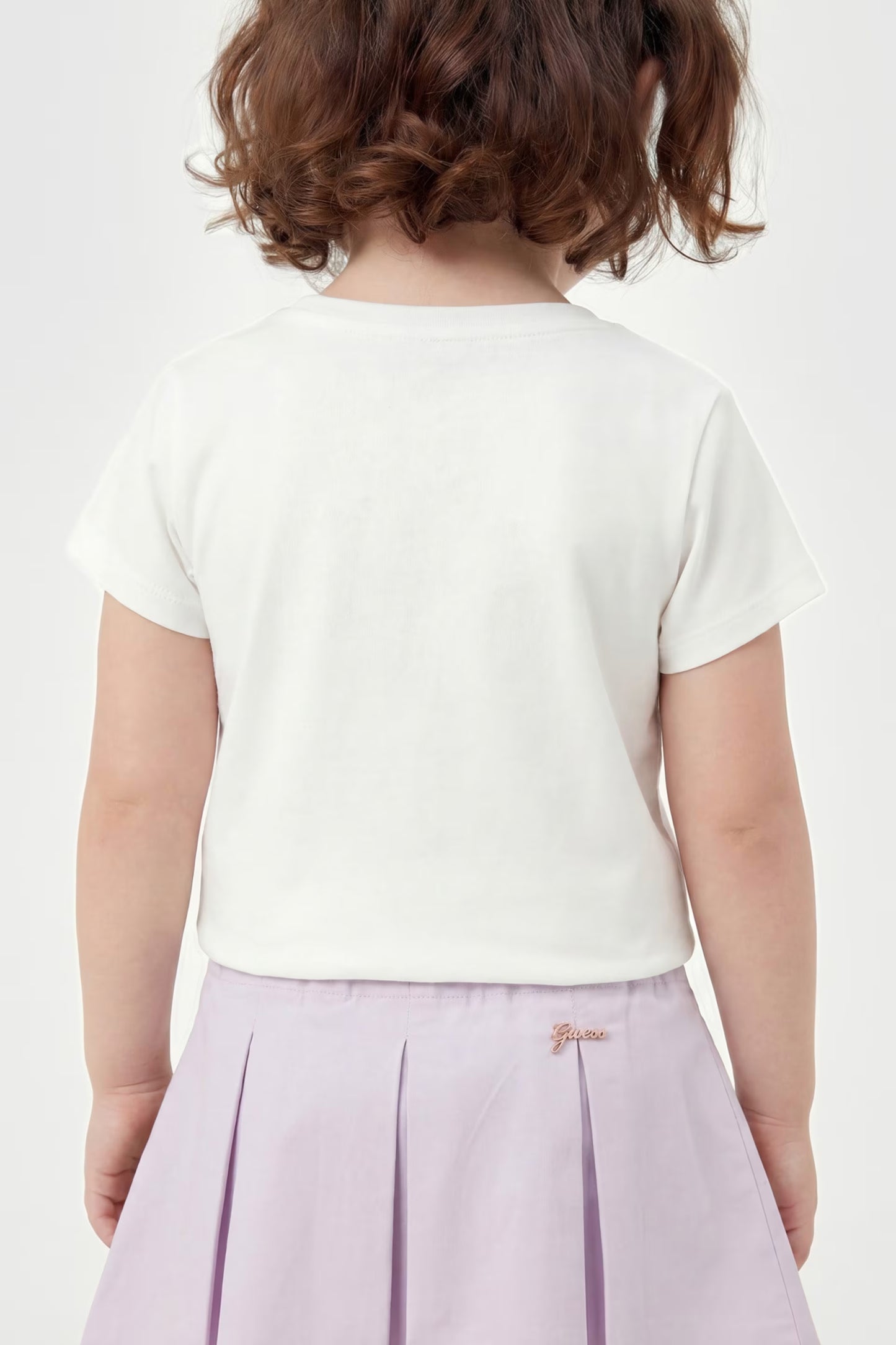 GUESS TRIANGLE SEQUINS T SHIRT