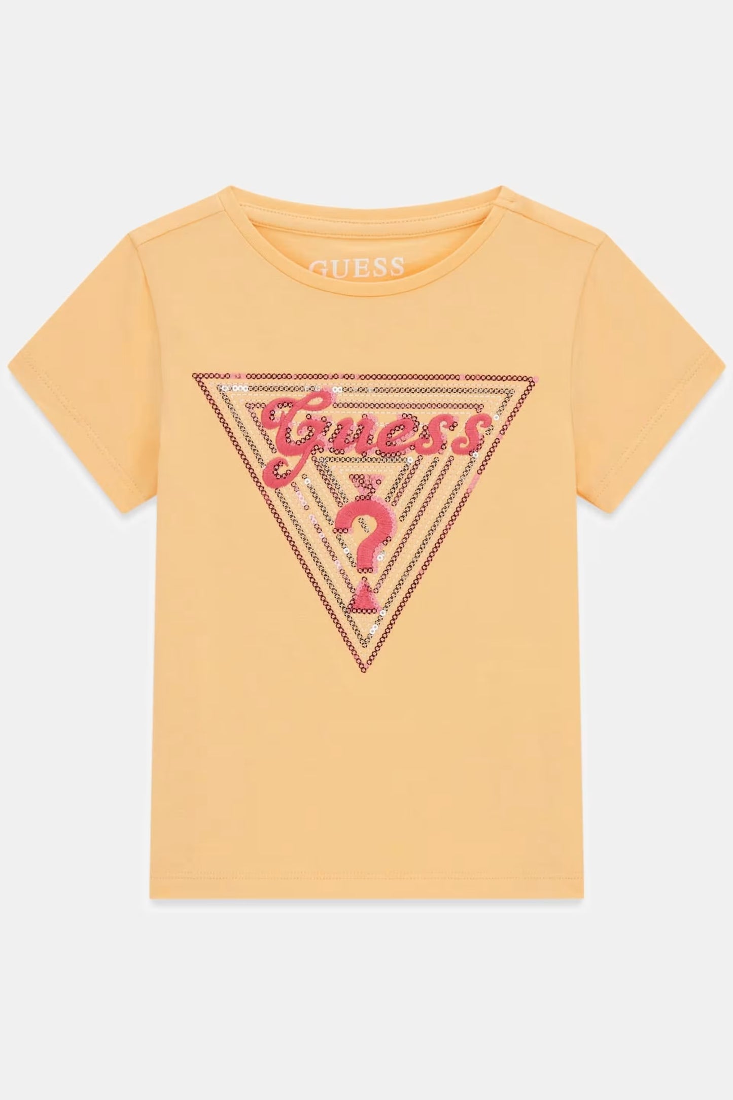 GUESS JEANS TRIANGLE LOGO T SHIRT