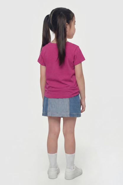 GUESS KIDS TRIANGLE LOGO T SHIRT