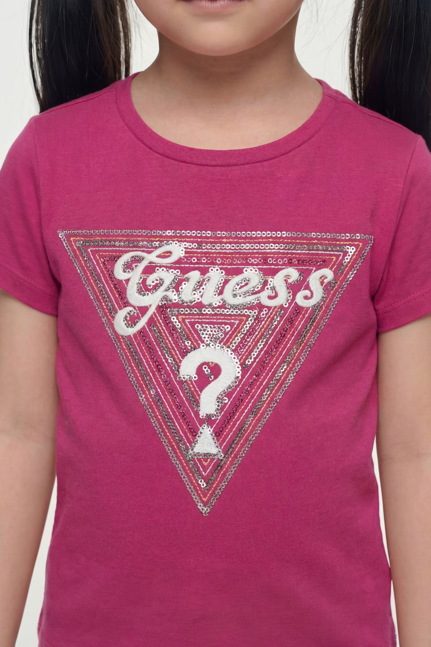 GUESS KIDS TRIANGLE LOGO T SHIRT