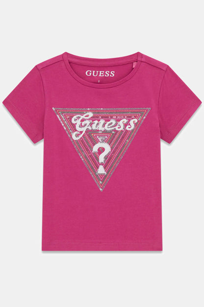 GUESS KIDS TRIANGLE LOGO T SHIRT