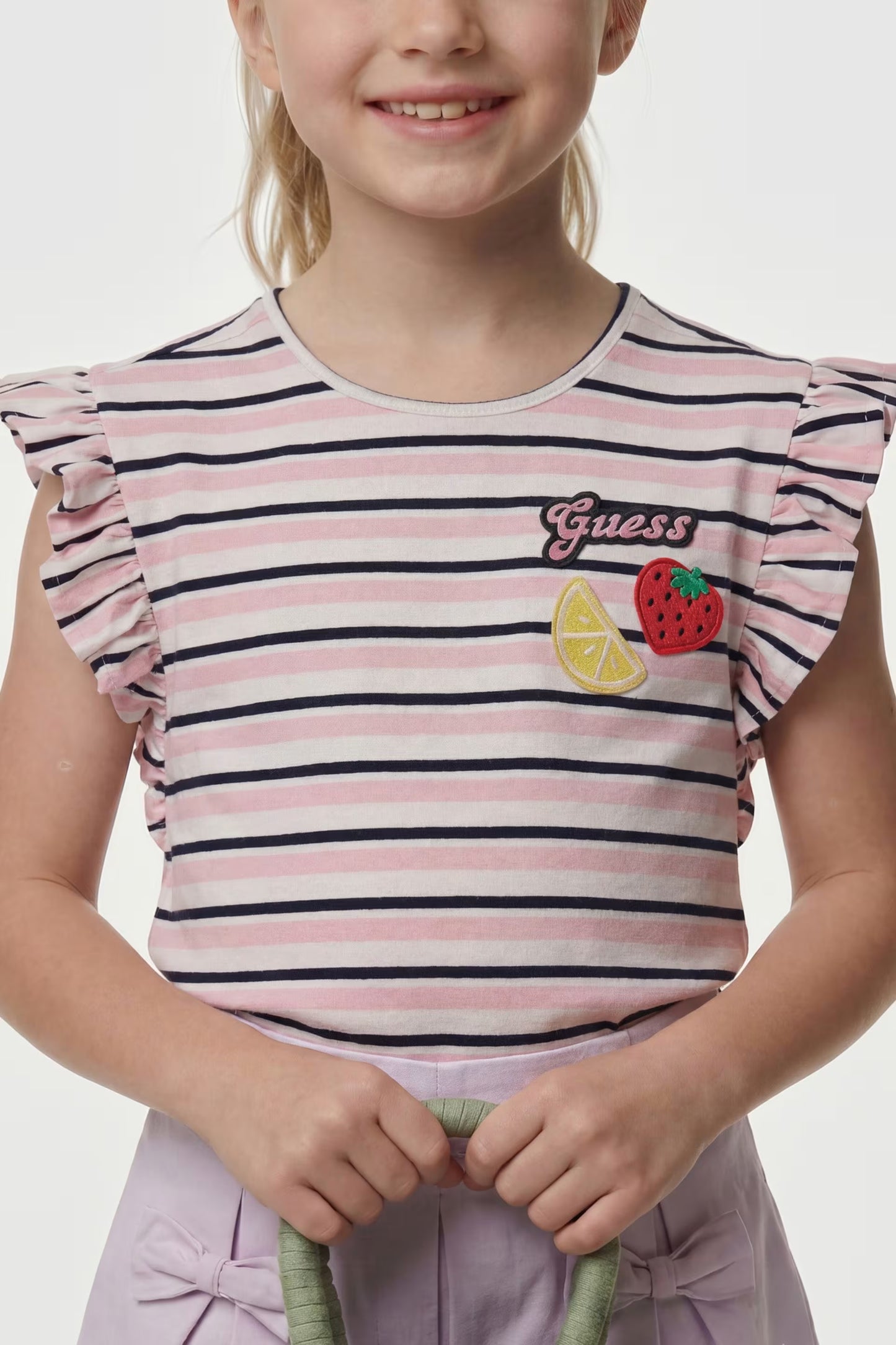 GUESS KIDS STRIPED T SHIRT