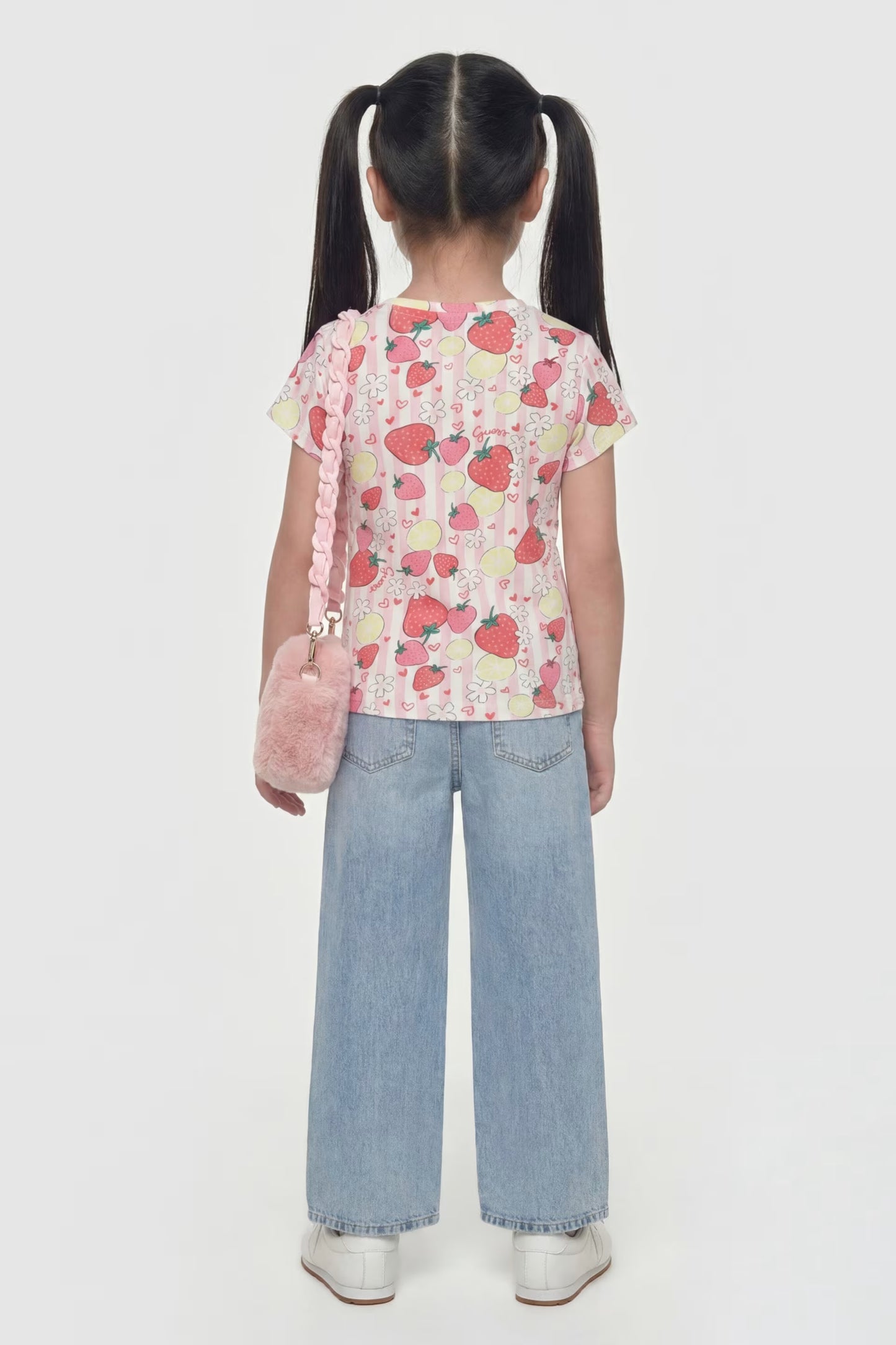 GUESS KIDS TRIANGLE PRINTED T SHIRT