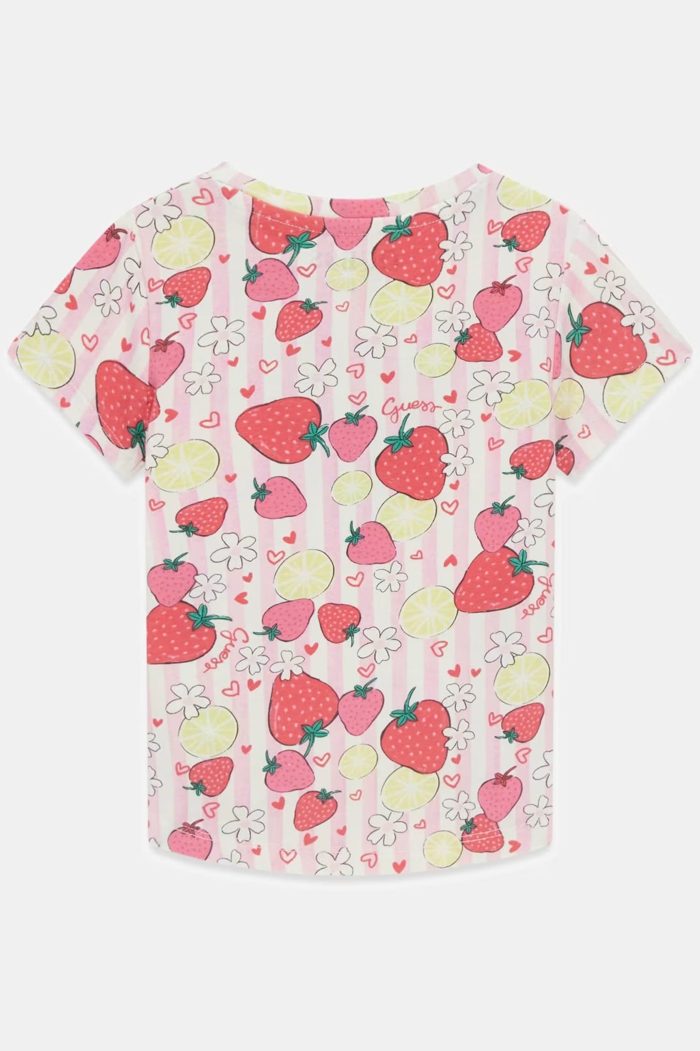 GUESS KIDS TRIANGLE PRINTED T SHIRT