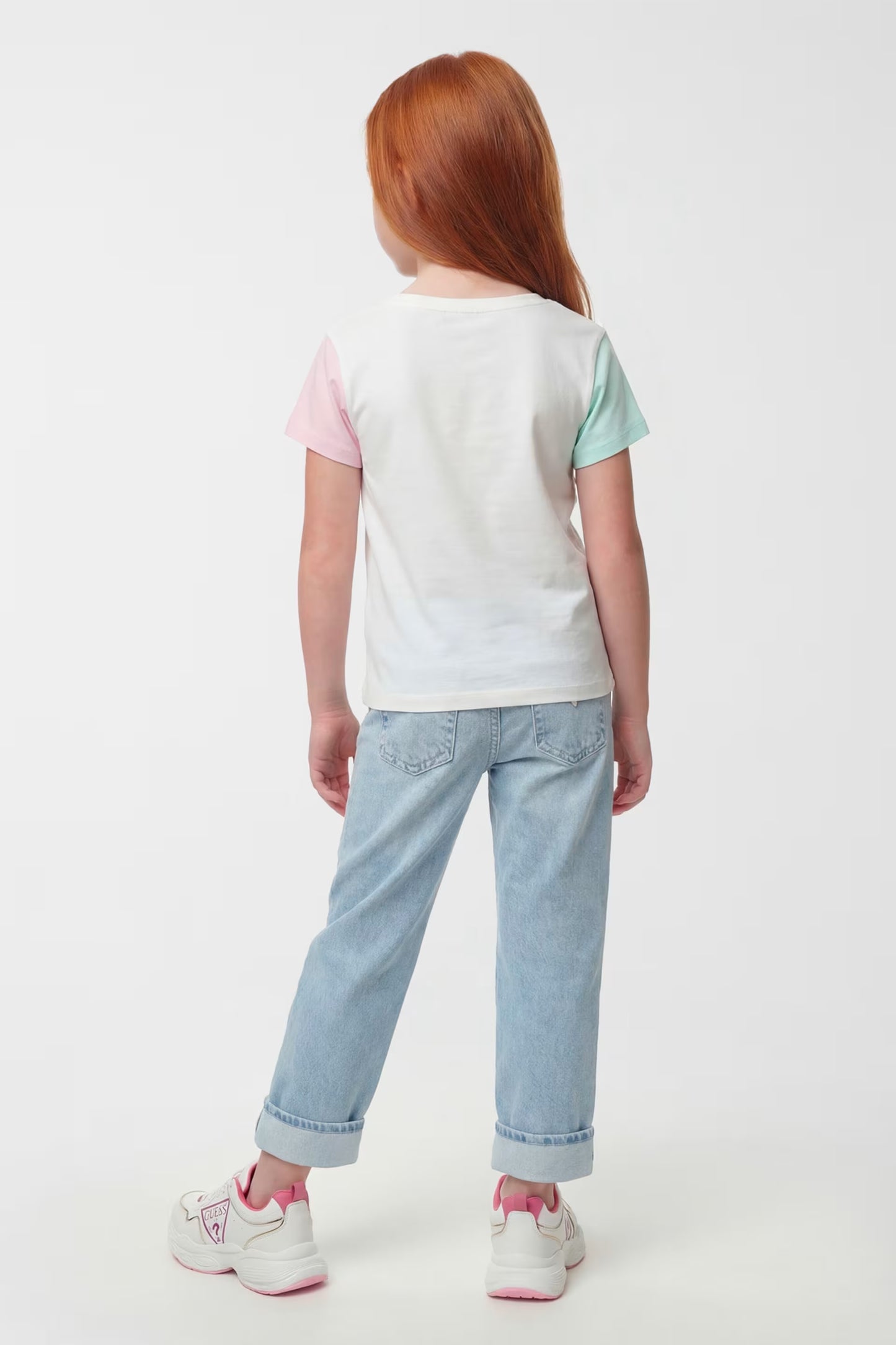 GUESS KIDS ICE CREAM PRINTED T SHIRT