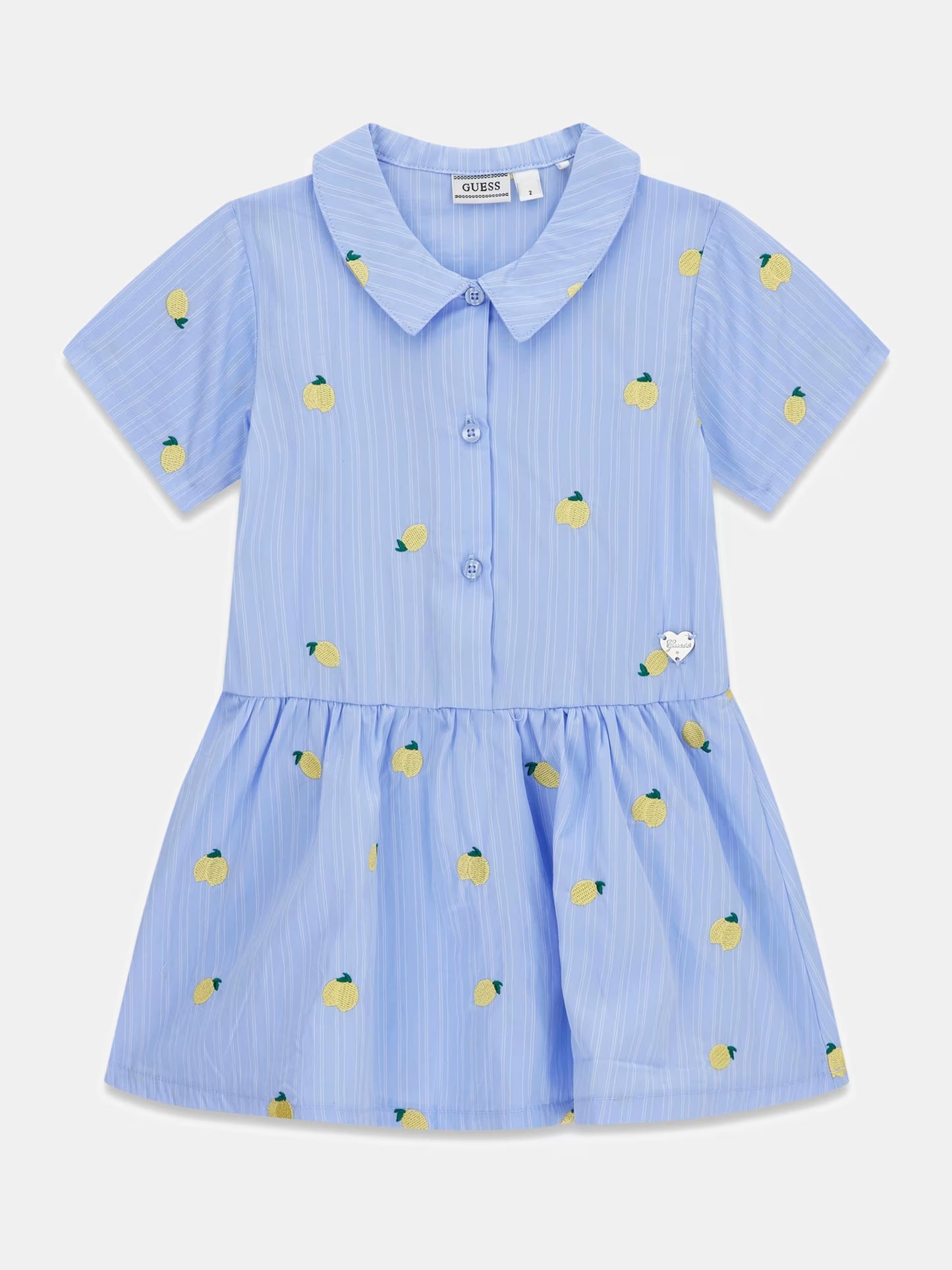 GUESS KIDS ALLOVER PRINT POPLIN DRESS