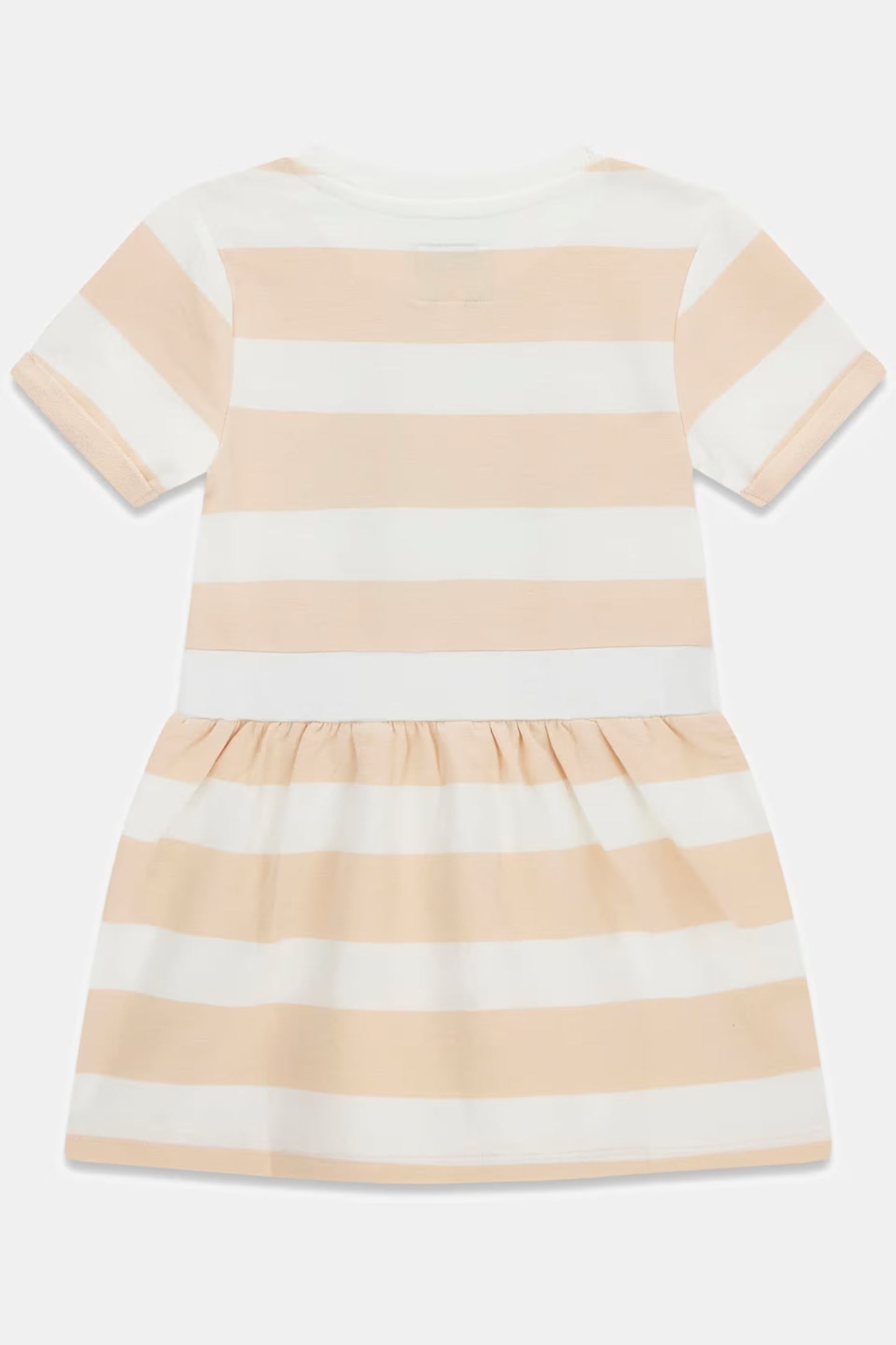 GUESS KIDS FRENCH TERRY STRIPED DRESS