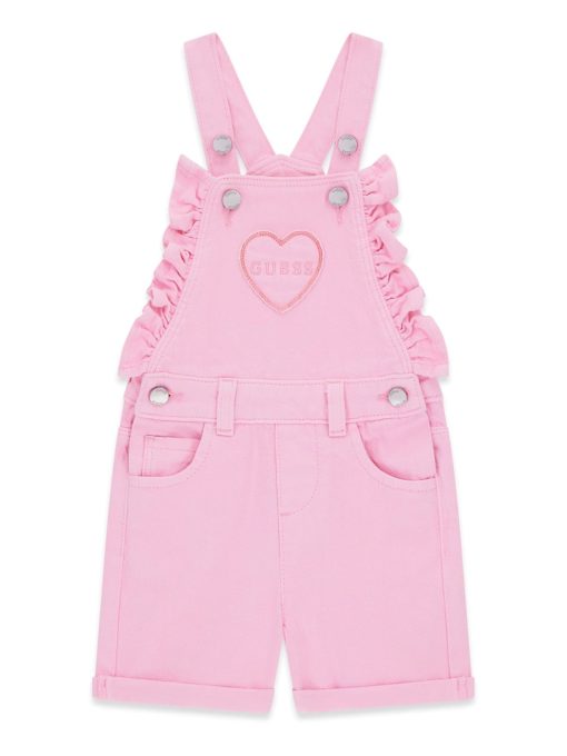 GUESS KIDS RIGID BULL DENIM  SHORTALL DRESS