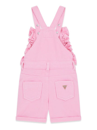 GUESS KIDS RIGID BULL DENIM  SHORTALL DRESS