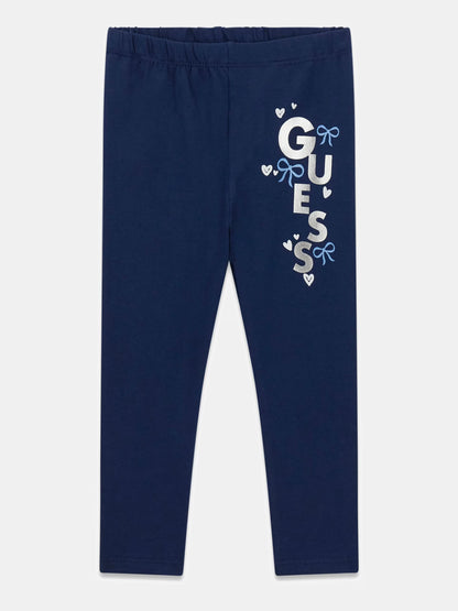 GUESS KIDS PRINTEL LOGO LEGGINGS