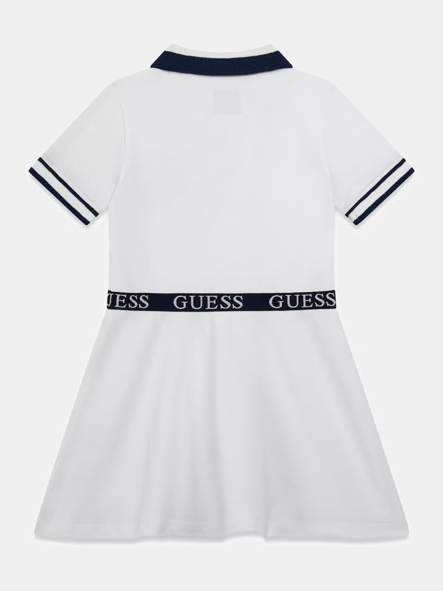 GUESS KIDS TEDDY BEAR LOGO POLO DRESS