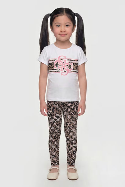 GUESS KIDS ANIMAL PRINT LEGGINGS