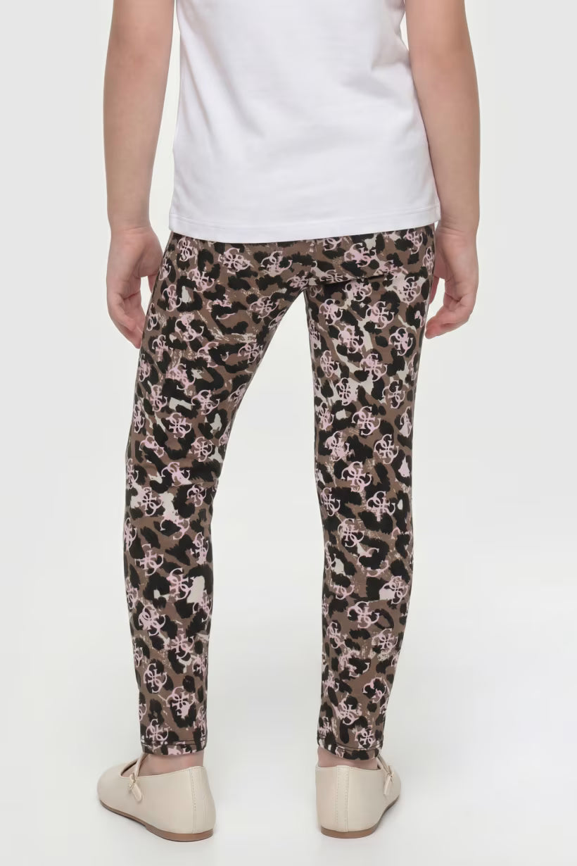GUESS KIDS ANIMAL PRINT LEGGINGS