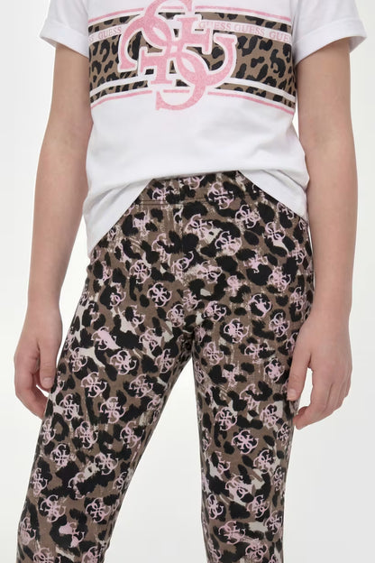 GUESS KIDS ANIMAL PRINT LEGGINGS