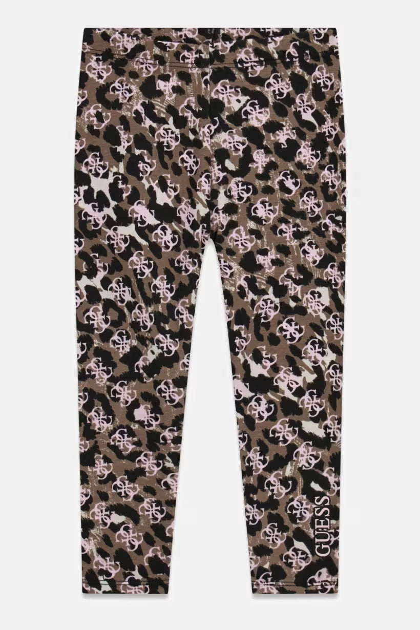 GUESS KIDS ANIMAL PRINT LEGGINGS